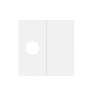 Livolo | Wit | SR | Kabeldoorvoer | Blindplaat Livolo Nederland B.V.
