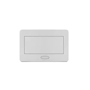 Livolo | Zilver | 2 | Pop-Up Stekkerdoos | Push | Inbouw | France | Stopcontact + Netwerk Cat.6 met Blindplaat - Wit Livolo Nederland B.V.