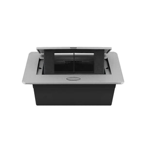 Livolo | Zilver | 2 | Pop-Up stekkerdoos | Push | Inbouw | Leeg Livolo Nederland B.V.