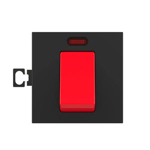 Livolo | Zwart | 1 | Module | Aan/Uit | Dubbelpolige schakelaar | 16A Livolo Nederland B.V.