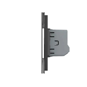 Livolo | Zwart | 1+1+2 | Puls | Schakelaar Livolo Nederland B.V.