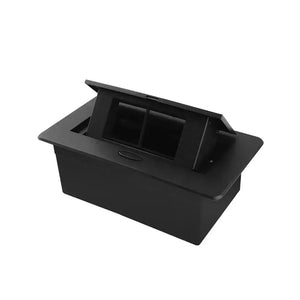 Livolo | Zwart | 2 | Pop-Up stekkerdoos | Push | Inbouw | Leeg Livolo Nederland B.V.