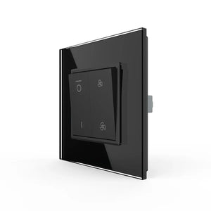 Livolo | Zwart | 3-Standen | Ventilatorschakelaar Livolo Nederland B.V.