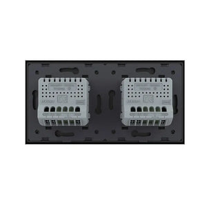 Livolo | Noir | SR | 2 | Gradateur à glissière | Inverseur Livolo Nederland B.V.