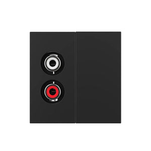 Livolo | Zwart | SR | Audio | Blindplaat Livolo Nederland B.V.