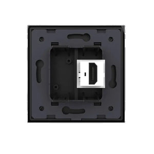 Livolo | Zwart | SR | HDMI | Blindplaat Livolo Nederland B.V.
