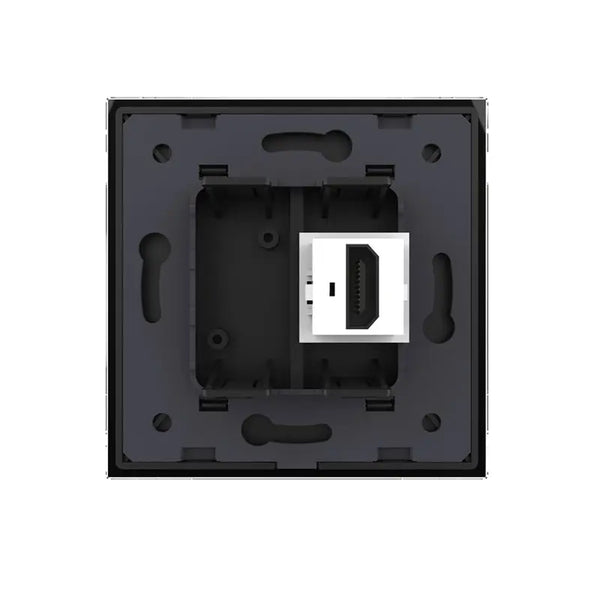Livolo | Zwart | SR | HDMI | Blindplaat Livolo Nederland B.V.