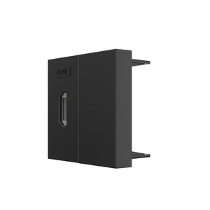 Livolo | Zwart | SR | HDMI aansluiting | Blindplaat Livolo Nederland B.V.