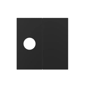 Livolo | Zwart | SR | Kabeldoorvoer | Blindplaat Livolo Nederland B.V.