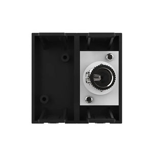 Livolo | Zwart | SR | TV - Male | Blindplaat Livolo Nederland B.V.