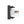Zwarte multimedia wandmodule met TV female en RJ45 Cat6 aansluiting voor woning of kantoor