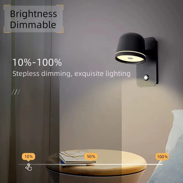 Wandverlichting | Zwart | 1 | LED | Met touch dimmer | Dim to Warm Livolo Nederland B.V.