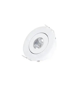 Mini Inbouwspot | Wit | Kantelbaar en Richtbaar | IP44 | Rond Livolo Nederland B.V.