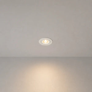 Mini Inbouwspot | Wit | Kantelbaar en Richtbaar | IP44 | Rond | ø 45mm Livolo Nederland B.V.