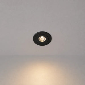 Mini Inbouwspot | Zwart | Kantelbaar en Richtbaar | IP44 | Rond | ø 45mm Livolo Nederland B.V.