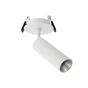 Richtbare Inbouwspot | Wit met grijze binnenring | Draaibaar | Luxe Design | Ø75-83mm Livolo Nederland B.V.