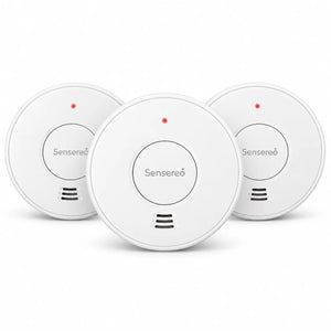 Senséréo | VS01F | Kit de détecteurs de fumée connectables sans fil 3 pièces | RF Livolo Nederland B.V.