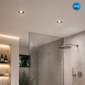 Trimless inbouwspot | Zwart | Verdiept | GU10 fitting | IP65 | ø 83mm Livolo Nederland B.V.