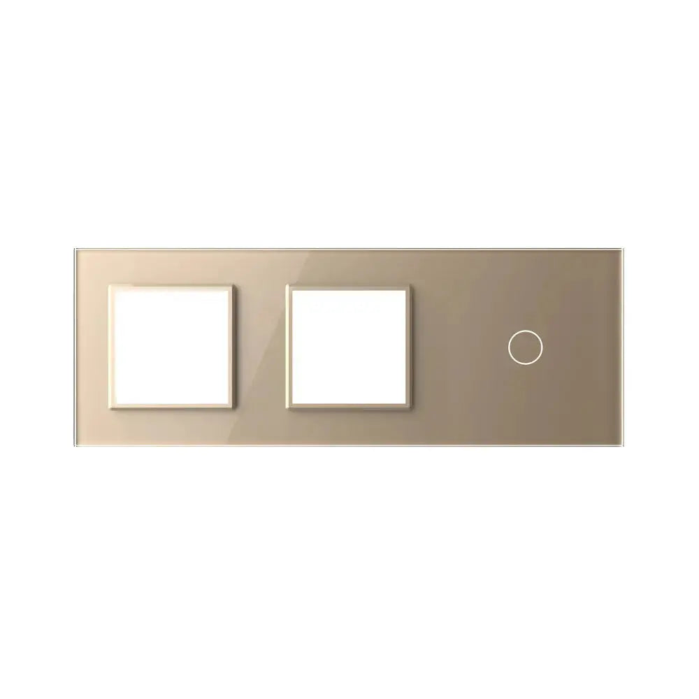 Construisez-le vous-même | Or | Cadre de couverture | SR+SR+1 Livolo Nederland B.V.