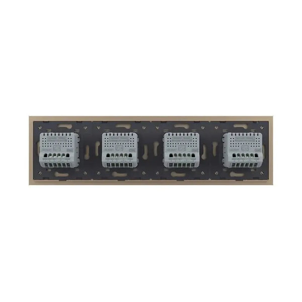 Livolo | Goud | 1+1+1+1 | Dimmer Livolo Nederland B.V.