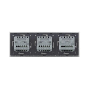 Livolo | Gris | SR+SR+SR | Gradateur à glissière | Inverseur | Smart Home Livolo Nederland B.V.