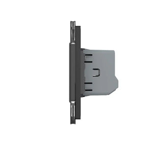 Livolo | Noir | SR+SR | Gradateur à glissière | Inverseur | Smart Home Livolo Nederland B.V.