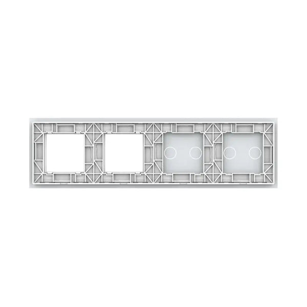 Livolo | Wit | 2+2+SR+SR | Glasplaat | Combinatie Livolo Nederland B.V.