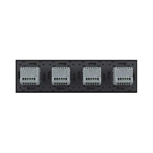 Livolo | Noir | SR+SR+SR+SR | Gradateur à glissière | Smart Home Livolo Nederland B.V.