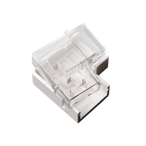 Koppelstuk | Vast | 90° graden | 10mm | 24V | COB ledstrip | IP67 Livolo Nederland
