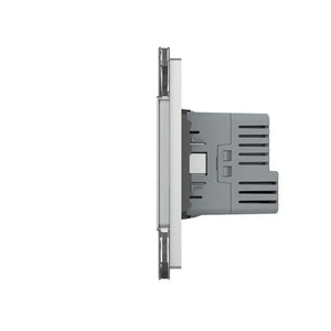 Livolo | Gris | SR+SR | Prise murale | Prise murale + chargeur USB-C Livolo Nederland B.V.