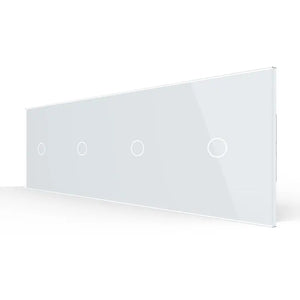 Livolo | Wit | 1+1+1+1 | Dimmer | Wisselschakelaar Livolo Nederland B.V.