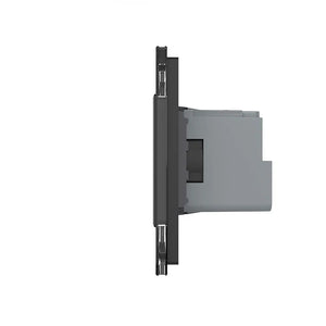 Livolo | Noir | SR+SR+SR | Prise murale | Smart Home Livolo Nederland B.V.