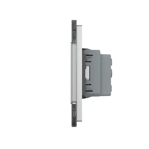 Livolo | Grijs | SR+SR+SR+SR+SR | Wandcontactdoos | France Livolo Nederland B.V.