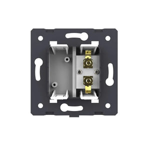 Livolo | Blanc | SR | Audio- Fiche banane | Plaque aveugle Livolo Nederland B.V.