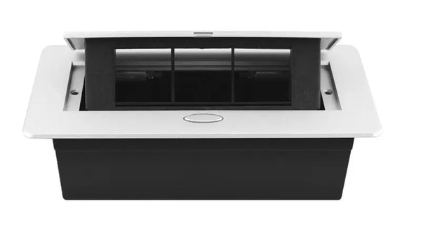 Livolo | Zilver | 3 | Pop-Up stekkerdoos | Push | Inbouw | Leeg Livolo Nederland B.V.