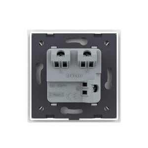 Livolo | Wit | SR | Wandcontactdoos | Zonder randaarde | IP44 Livolo Nederland B.V.