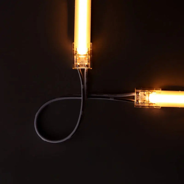 Koppelstuk | Flexibel | 15cm kabel | 10mm | 24V | COB ledstrip Livolo Nederland
