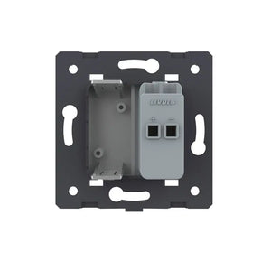 Livolo | Grijs | SR | Audio insteek | Blindplaat Livolo Nederland B.V.