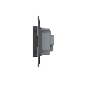 Livolo | Noir | SR | Module | Prise murale | Sans terre de protection Livolo Nederland B.V.