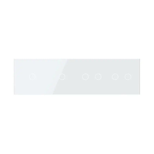 Livolo | Wit | 1+1+2+2 | Glasplaat | Touchschakelaar Livolo Nederland B.V.