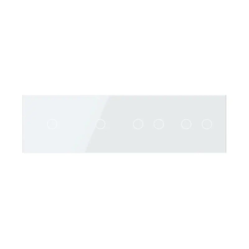 Construisez-le vous-même | Blanc | Cadre de recouvrement 1+1+2+2 Livolo Nederland B.V.