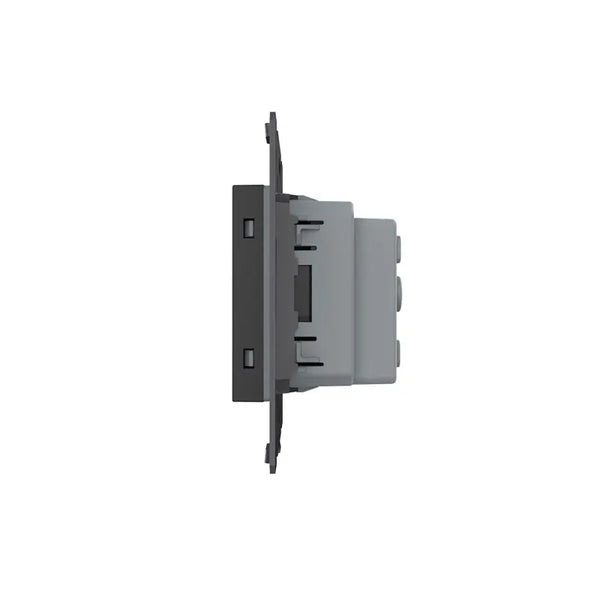 Livolo | Zwart | SR | Module |  FR wandcontactdoos Livolo Nederland B.V.