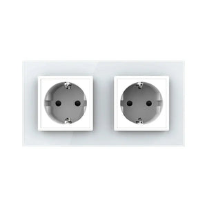 Livolo | Wit | SR+SR | Wandcontactdoos Livolo Nederland B.V.