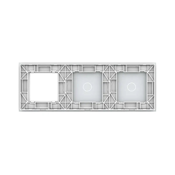 Livolo | Wit | 1+1+SR | Glasplaat | Combinatie Livolo Nederland B.V.
