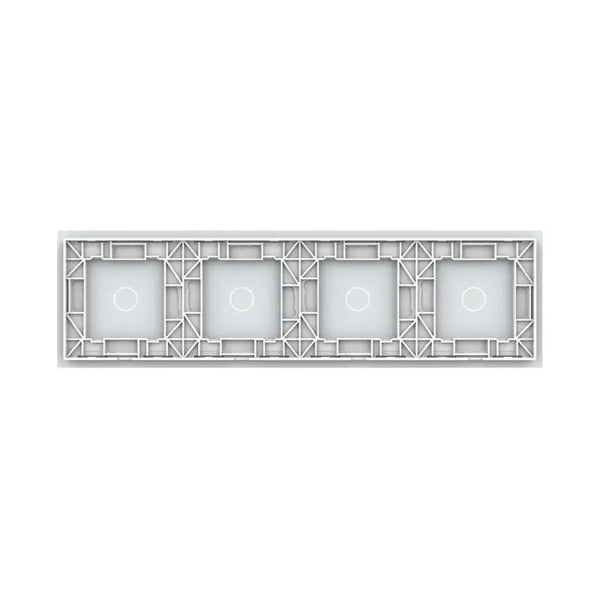 Livolo | Wit | 1+1+1+1 | Glasplaat | Touchschakelaar Livolo Nederland B.V.