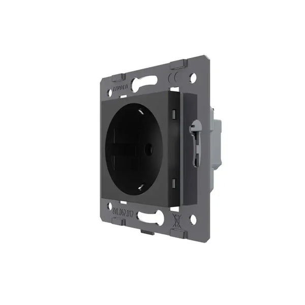 Livolo | Zwart | SR | Module | Wandcontactdoos Livolo Nederland BV