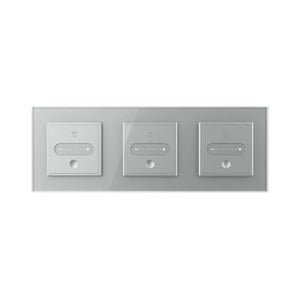 Livolo | Grijs | SR+SR+SR | Slide-Dimmer | Smart Home Livolo Nederland B.V.