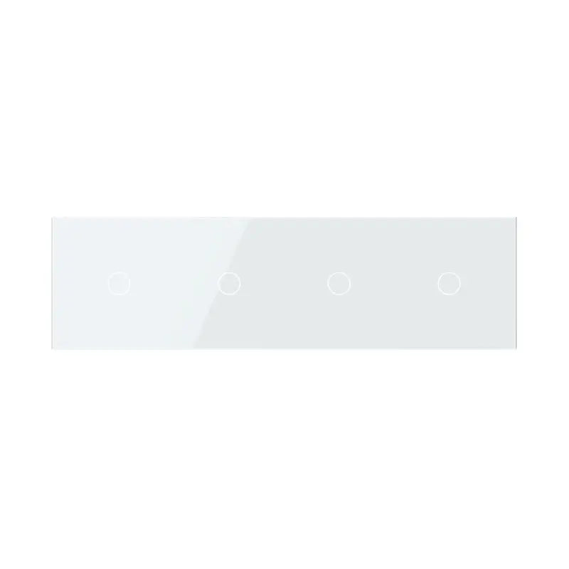 Construisez-le vous-même | Blanc | Cadre de recouvrement 1+1+1+1 Livolo Nederland B.V.