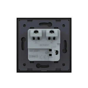 Livolo | Zwart | SR | Wandcontactdoos | Zonder randaarde | IP44 Livolo Nederland B.V.